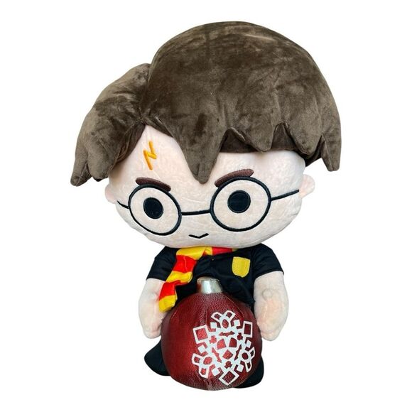 19" Harry Potter Christmas Seasonal Standing Plush Figure Room Decoration - Picture 1 of 14